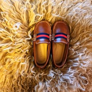 Elephantito loafers size 7 cognac